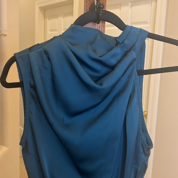 Petal and Pup Teal Halter Neck mini dress not - Picture 8 of 13